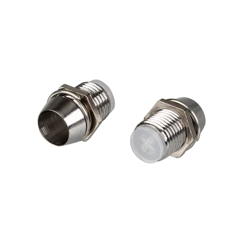 Держатель 5мм HOLDER-F5 (хром.латунь, с гайкой) (Arlight, 5мм (круглый)) 025743