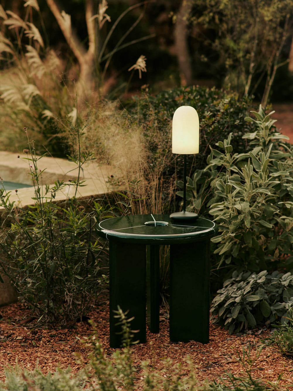 Ferm Living Deya Side Table - Dark Green — фото 6