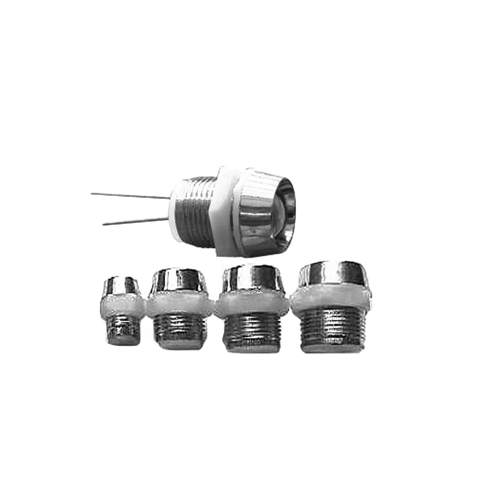 10PC Держатель 10мм (хром.пластик, с гайкой) (Arlight, 10мм (круглый)) 004796