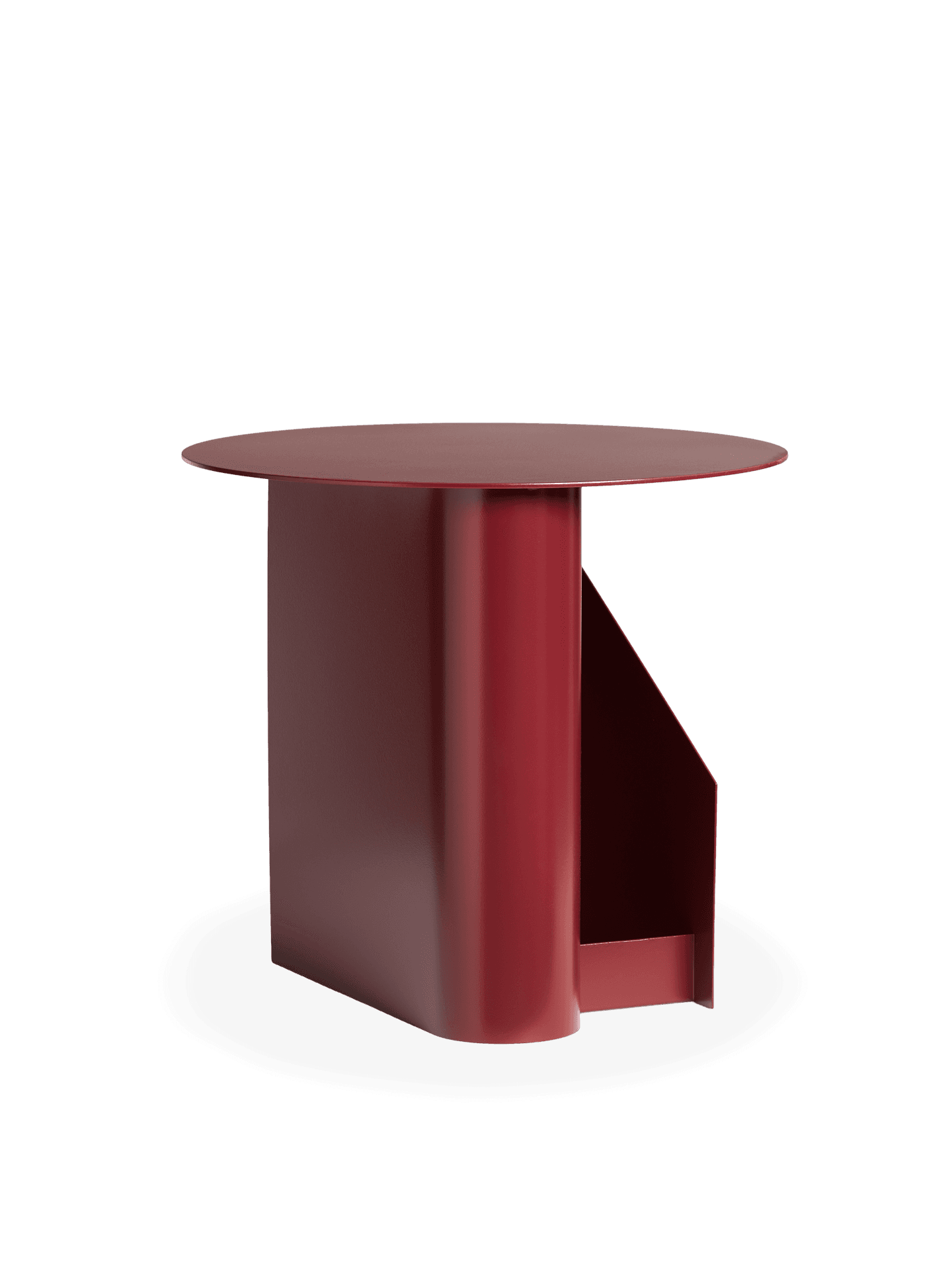 WOUD Sentrum side table - Deep red — фото 2