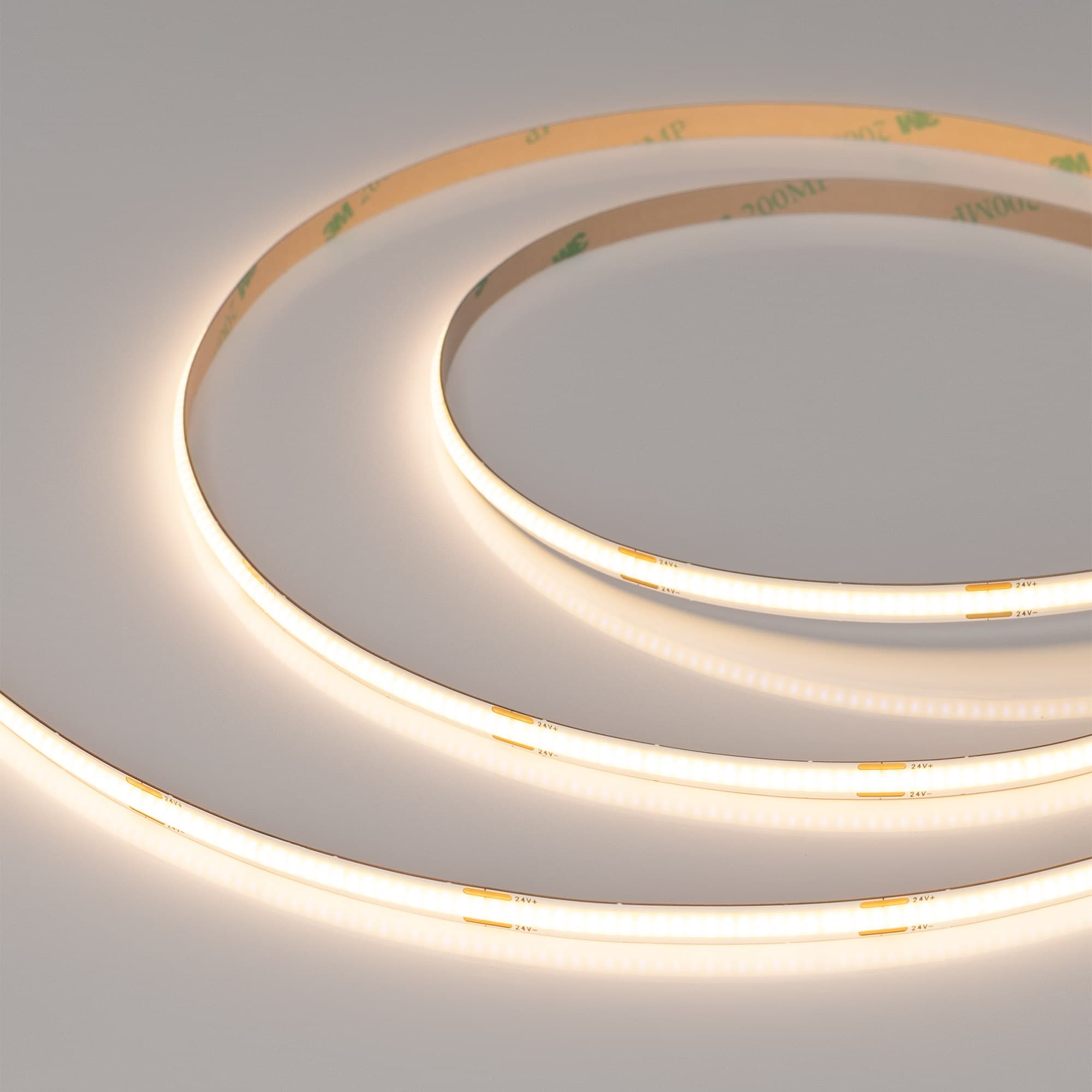 Светодиодная лента COB-X480-6mm 24V Warm3000 (6 W/m, IP20, CSP, 4m) (Arlight, -) 039054 — фото 4