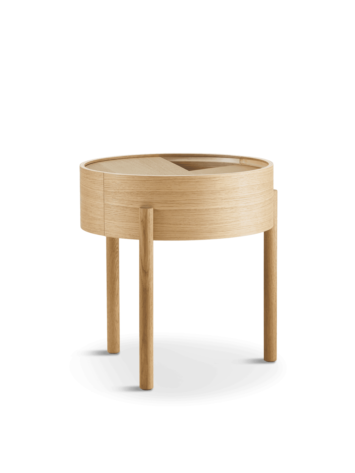 WOUD Arc side table (42 cm) - Oiled oak — фото 2