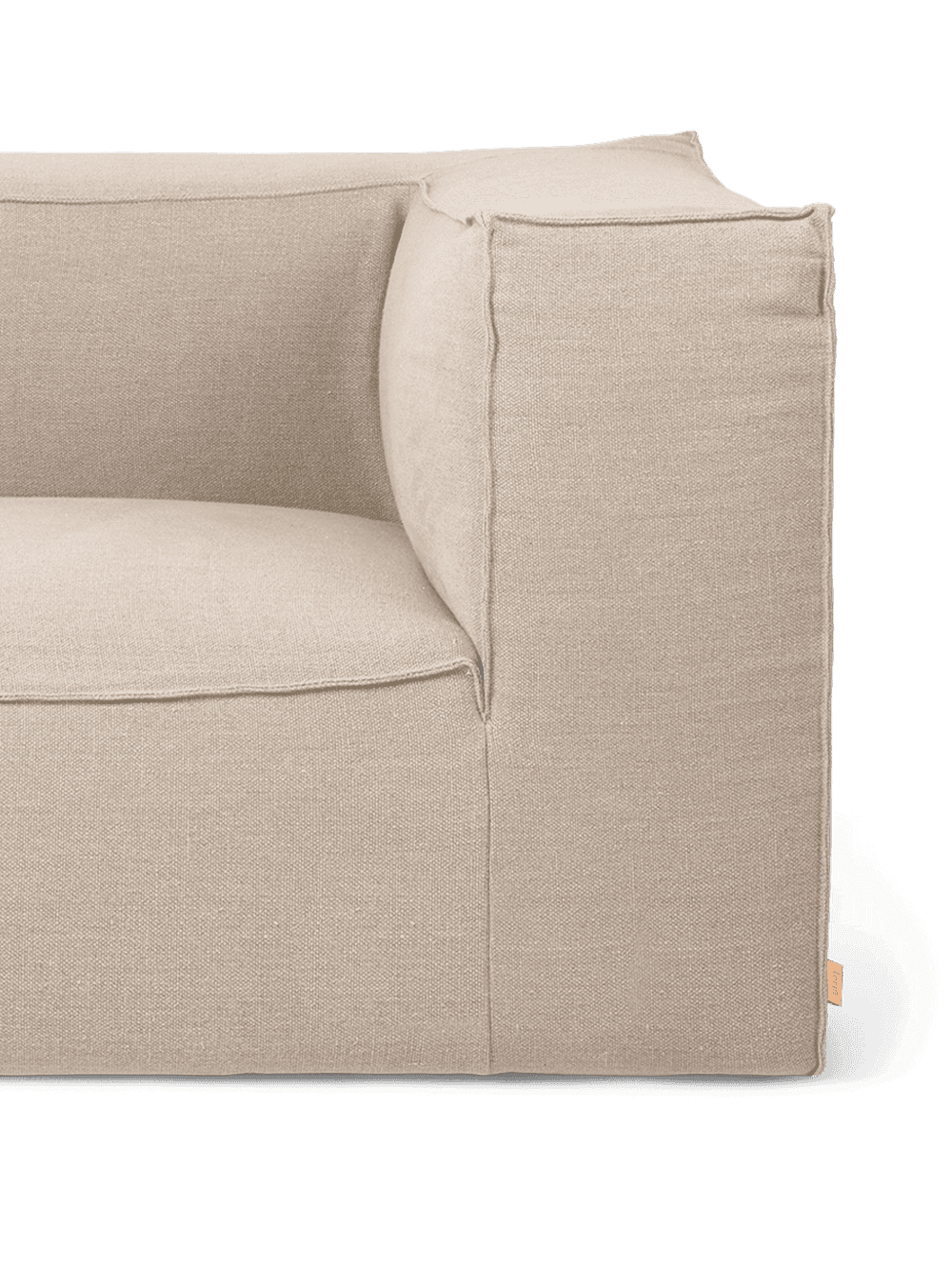 Ferm Living Catena Sofa Connect Corner L200 - Rich Linen - Natural — фото 4