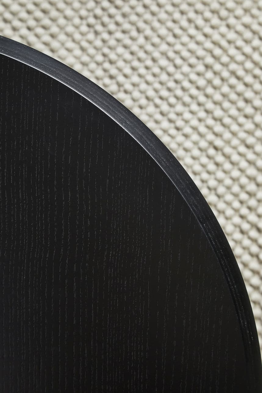 WOUD Soround coffee table - Black ash (Ø75xH40,50) — фото 3