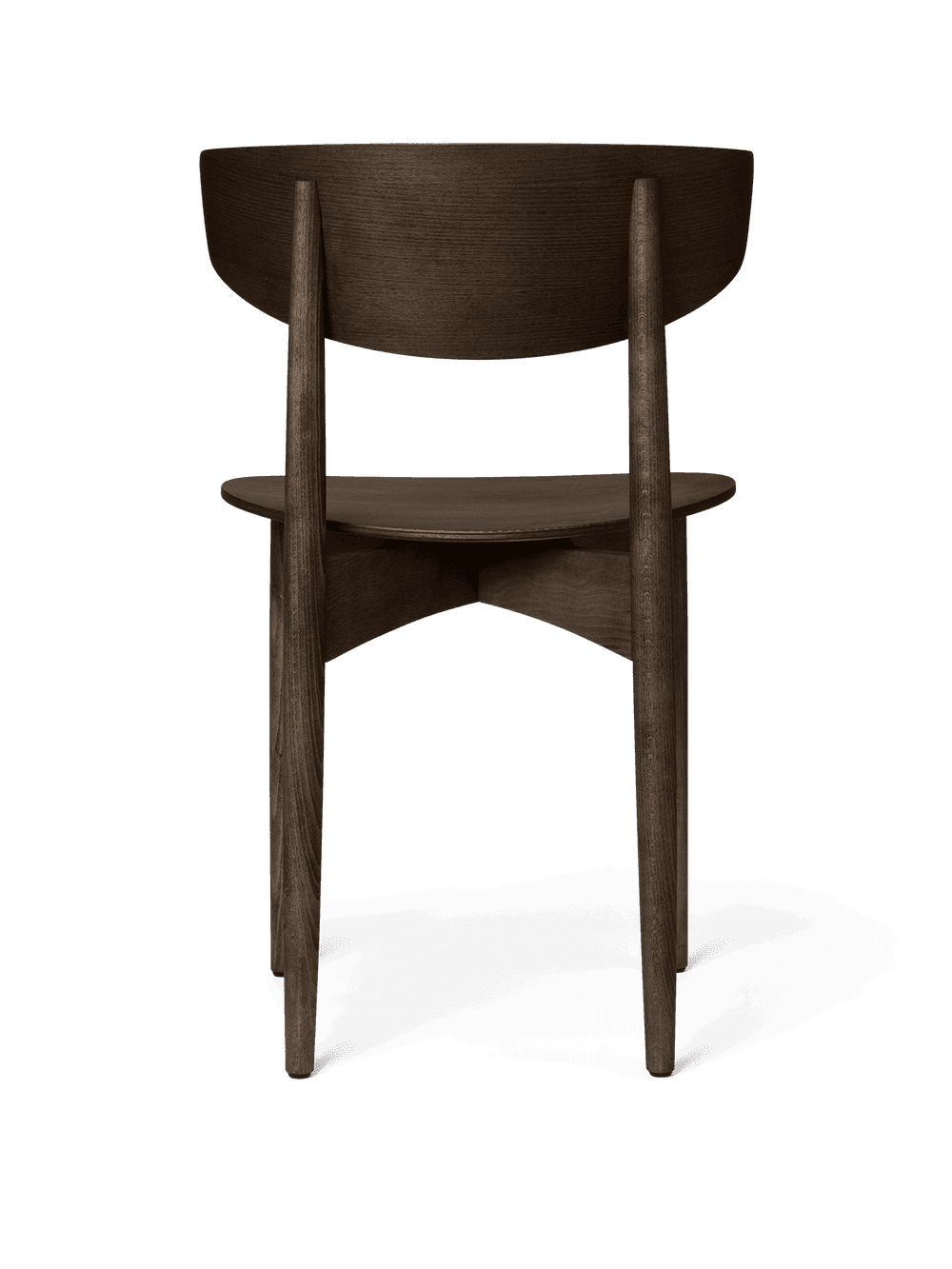 Ferm Living Herman Dining Chair - Wood - Dark Stained Beech — фото 7