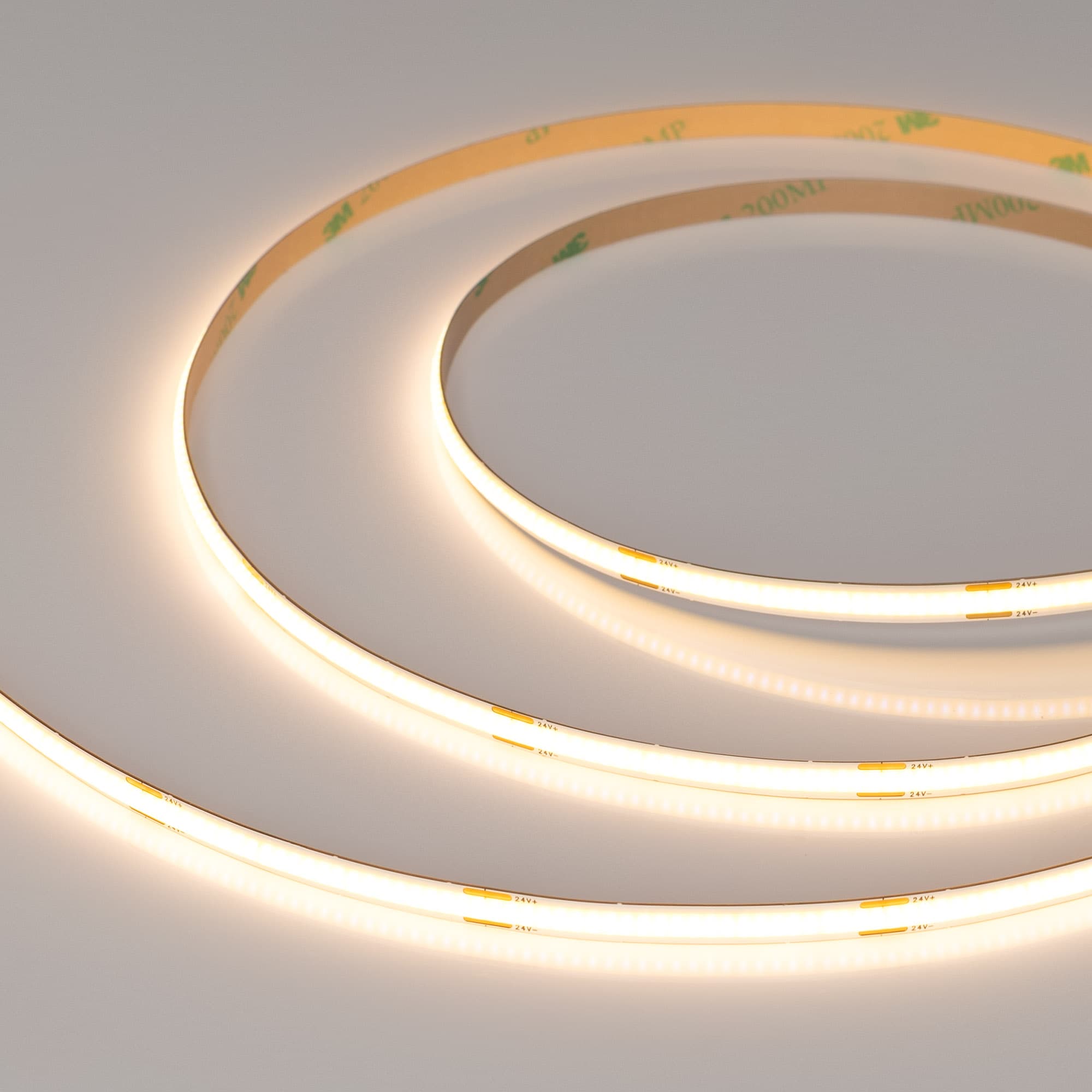 Светодиодная лента COB-X480-6mm 24V Warm2700 (6 W/m, IP20, CSP, 5m) (Arlight, -) 042037 — фото 4