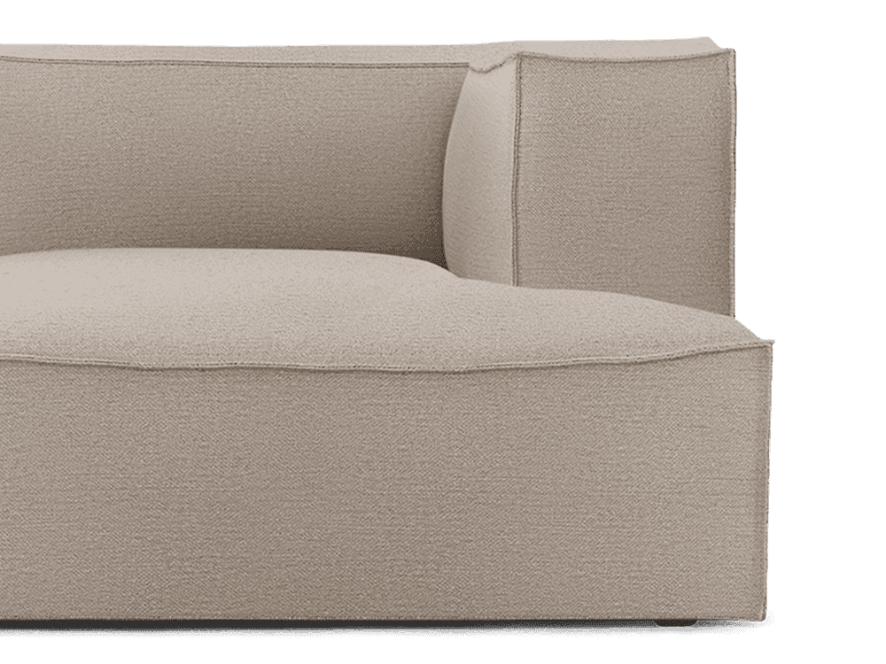 Ferm Living Catena Sofa Chaise Longue Right L601 - Cotton Linen - Natural — фото 3