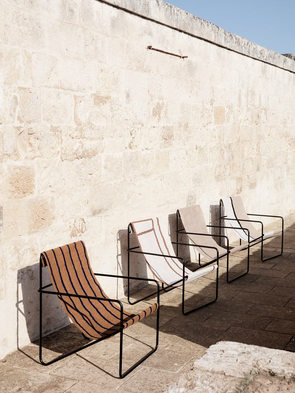 Ferm Living Desert Lounge Chair - Black - Soil — фото 3