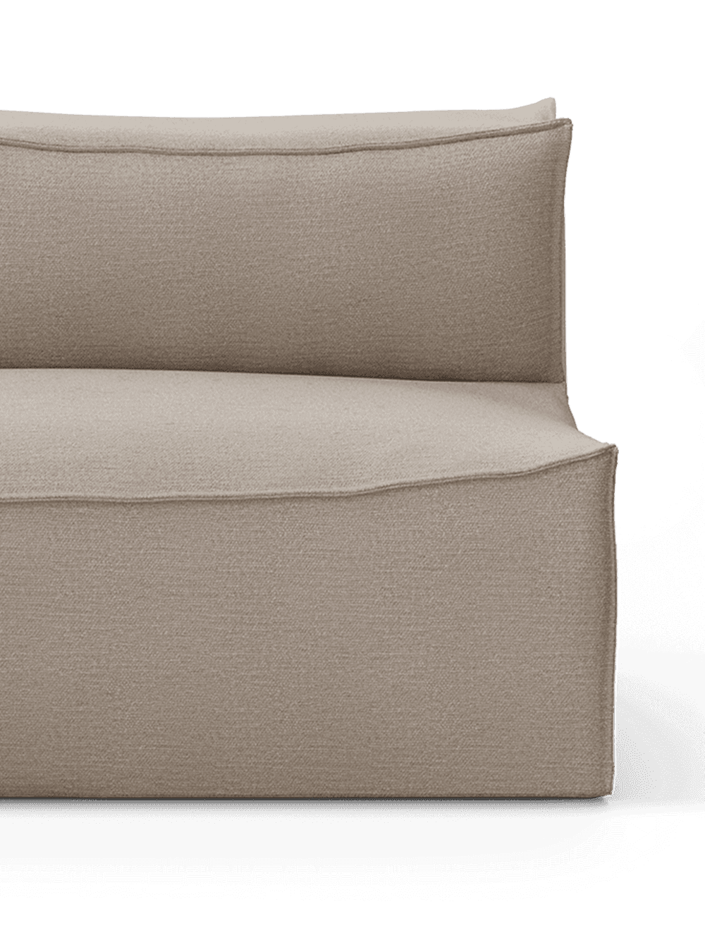 Ferm Living Catena Sofa Open End Left S300 - Cotton Linen - Natural — фото 3