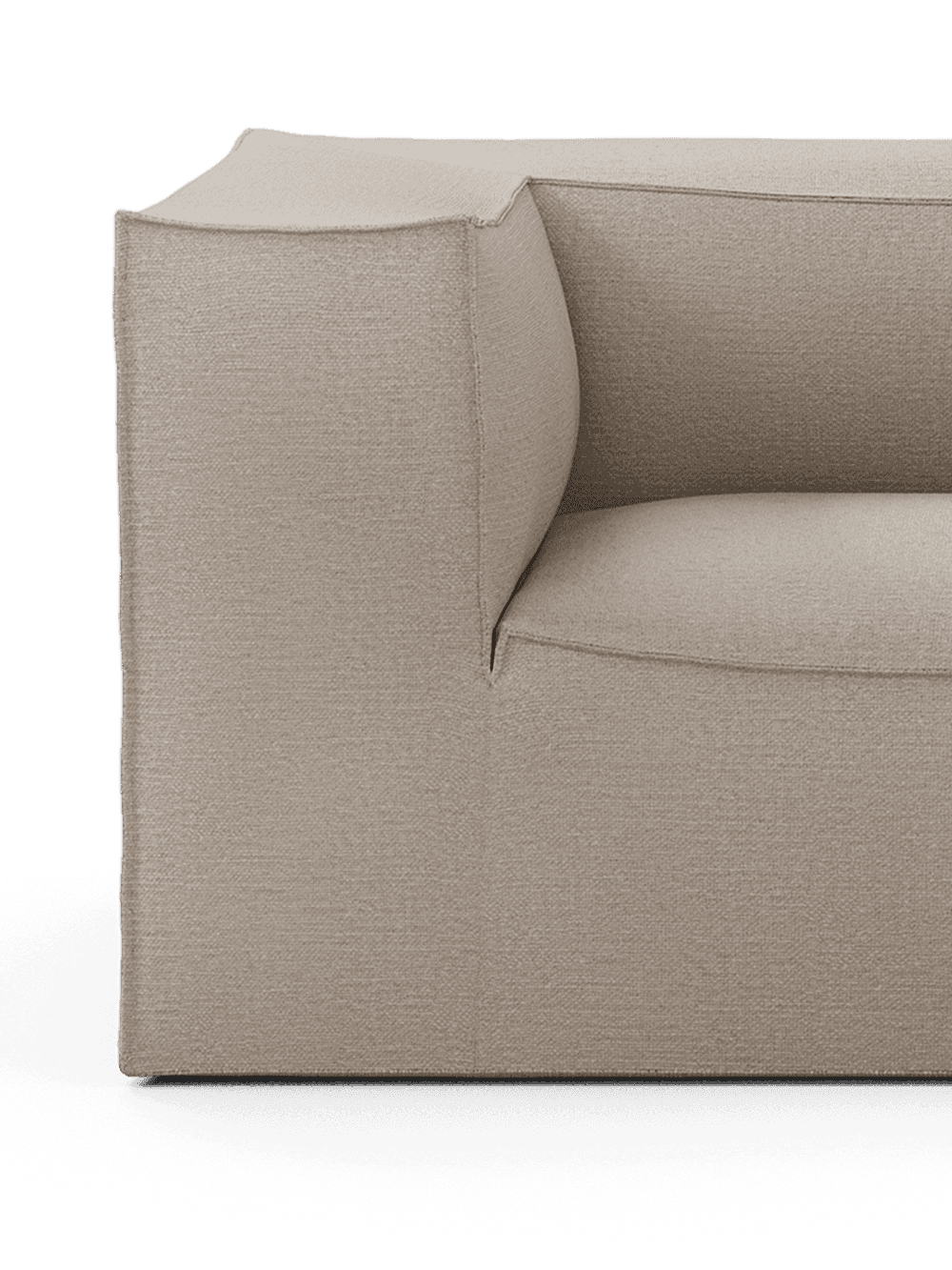 Ferm Living Catena Sofa Armrest Left L400 - Cotton Linen - Natural — фото 3