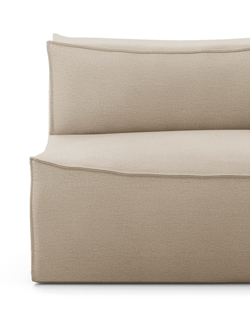 Ferm Living Catena Sofa Open End Right S301 - Rich Linen - Natural — фото 3