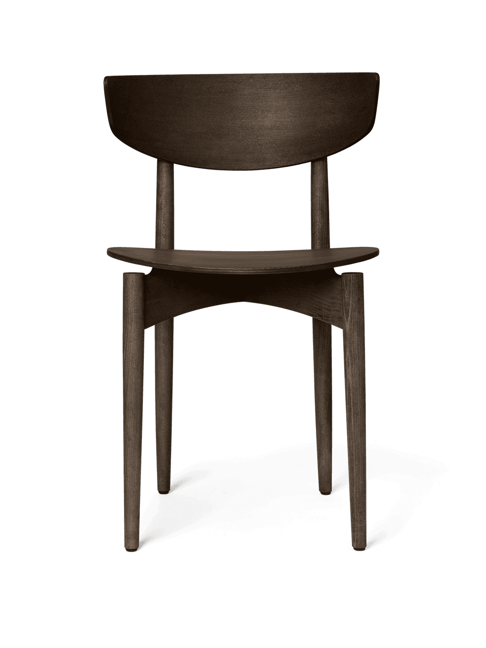 Ferm Living Herman Dining Chair - Wood - Dark Stained Beech — фото 2
