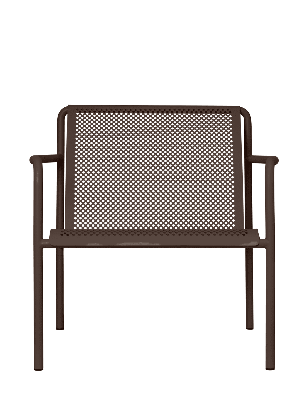 Ferm Living Dapple Lounge Chair with Arms - Dark Chocolate — фото 7