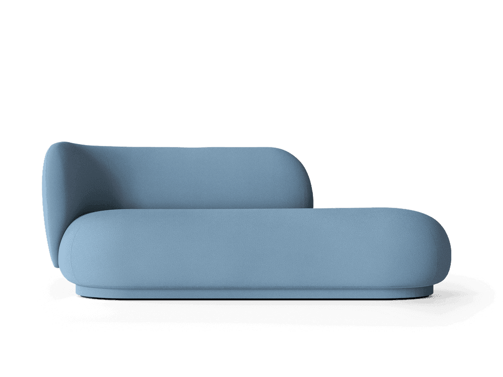 Ferm Living Rico Divan Left - Tonus - Light Blue — фото 2