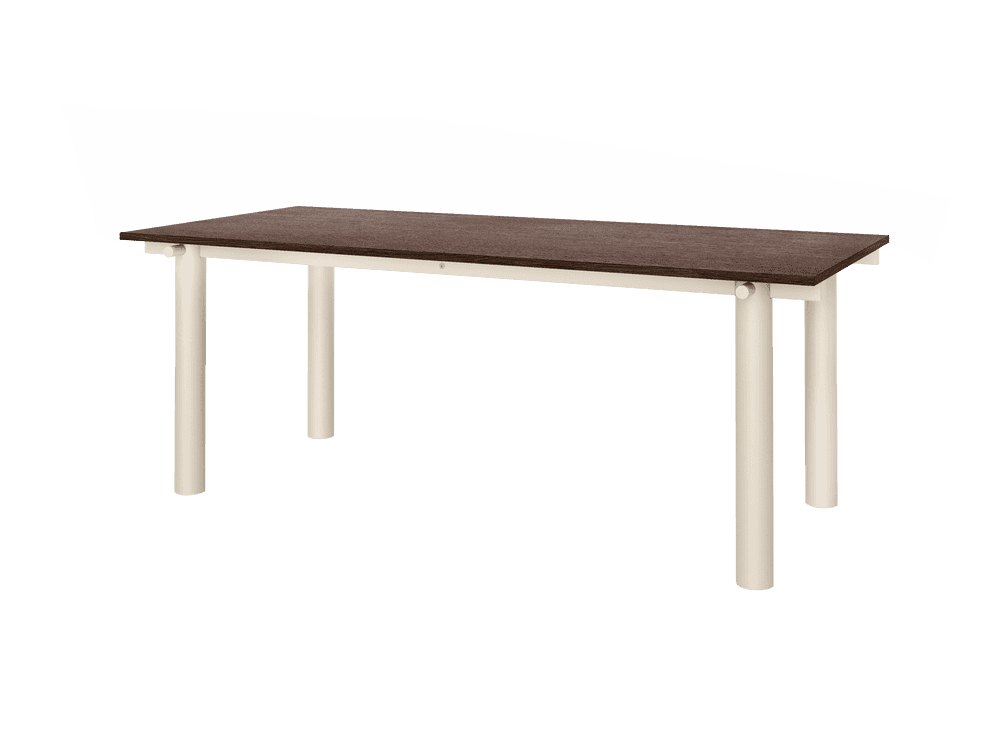 Ferm Living Atura Dining Table - Light Cashmere/Dark Stained Oak — фото 4