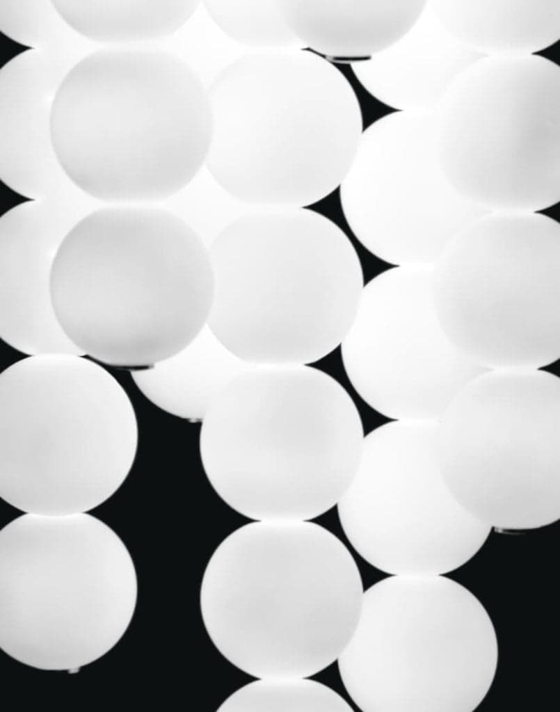 Terzani Abacus 7 round multi light pendant — фото 8