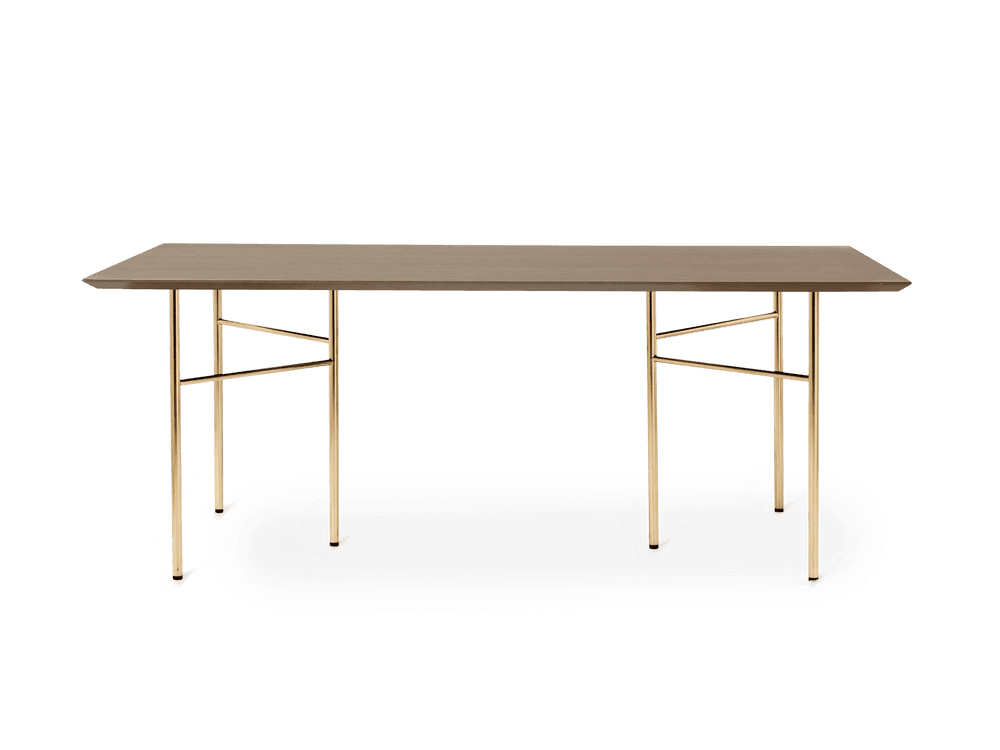 Ferm Living Mingle Table Top - Rectangular - Dark Veneer — фото 3