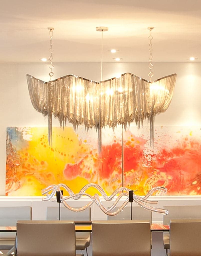 Terzani Atlantis linear chandelier — фото 9