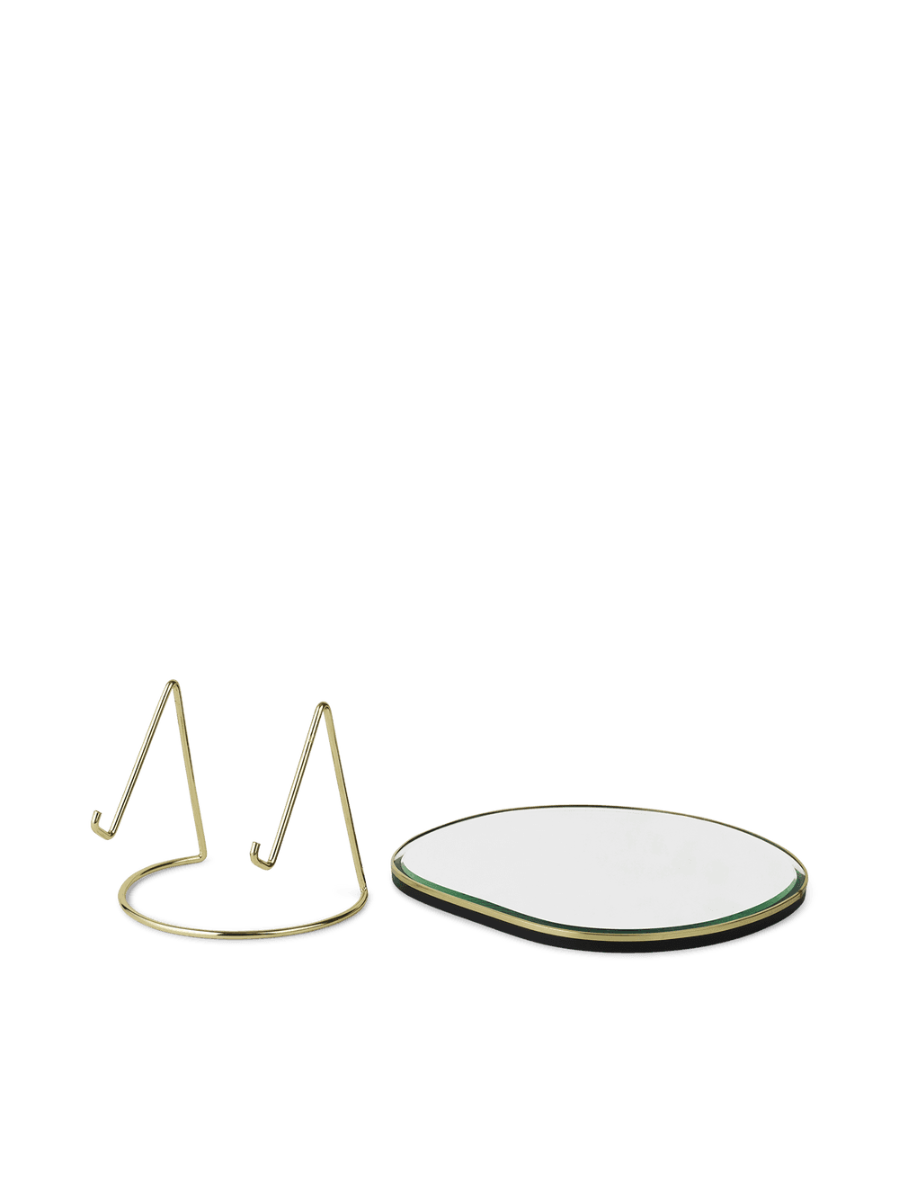 Ferm Living Pond Table Mirror - Brass — фото 3