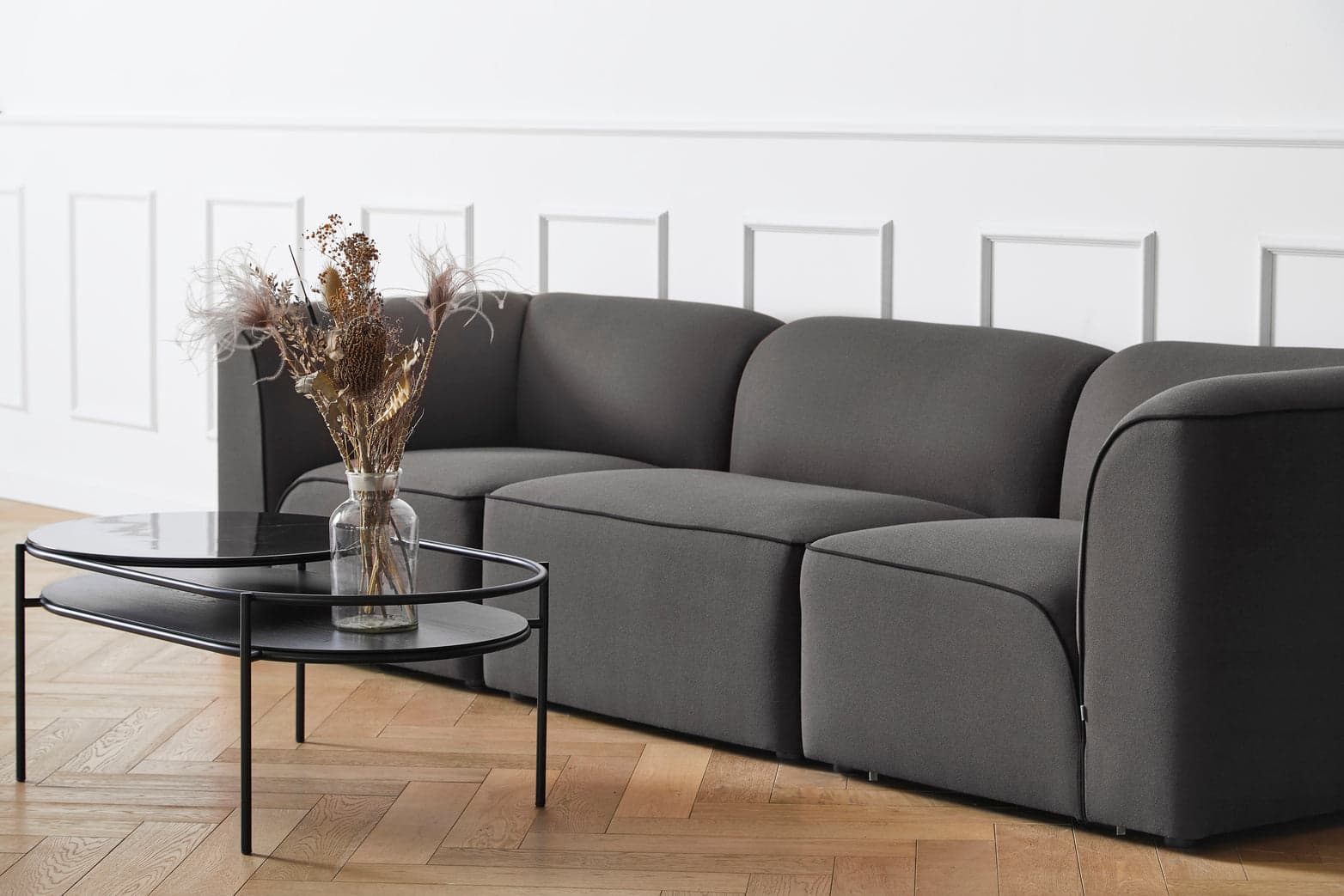 WOUD Flora middle module (90 cm) - Warm beige — фото 4