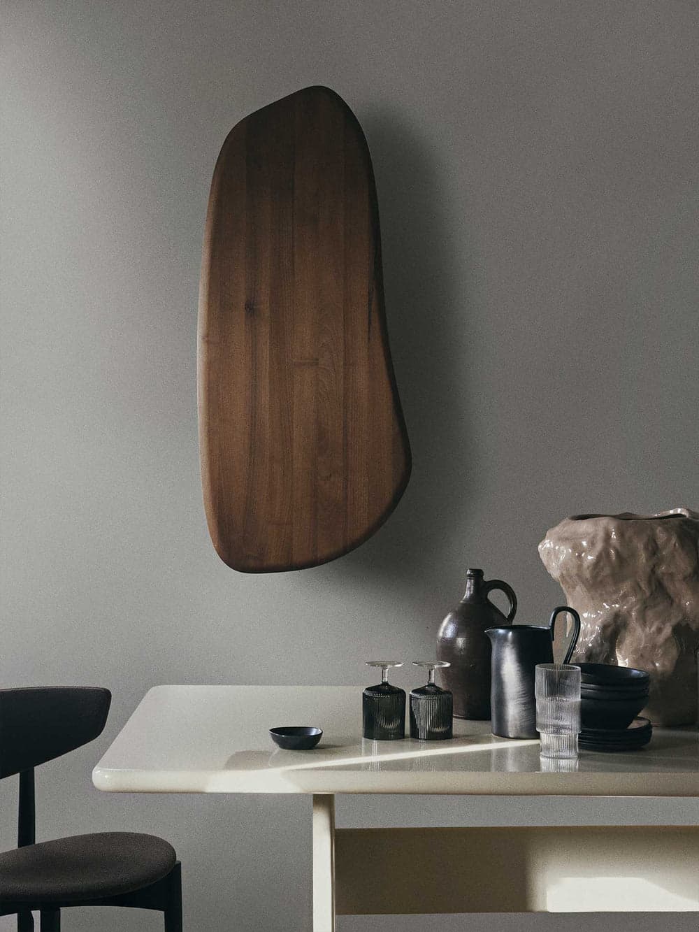 Ferm Living Feve Wall Cabinet - Walnut — фото 4