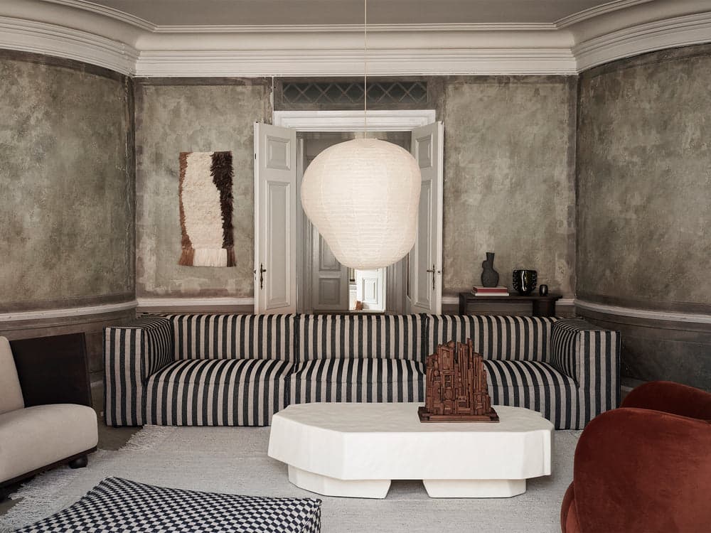Ferm Living Catena Sofa Center L100 - Louisiana - Sand/Black — фото 3