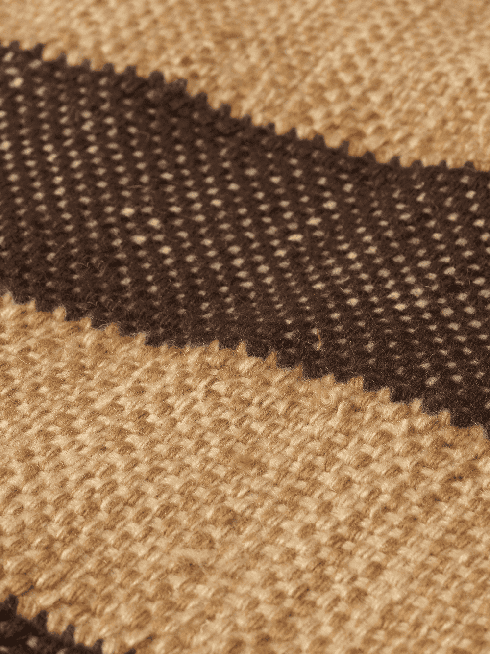 Ferm Living Ives Runner - Tan/Chocolate — фото 4