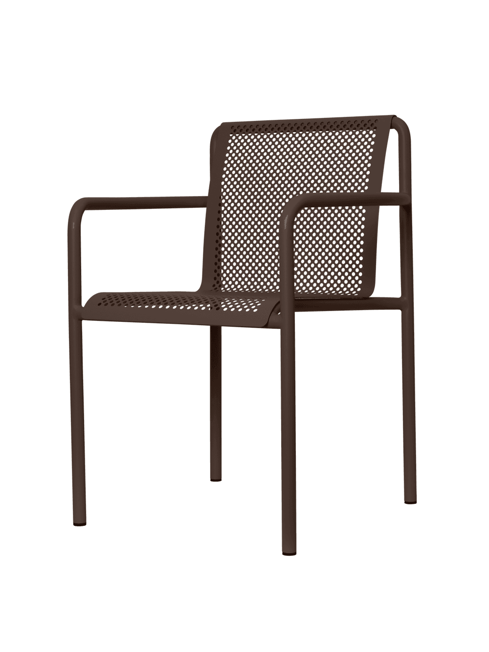 Ferm Living Dapple Chair with Arms - Dark Chocolate — фото 2