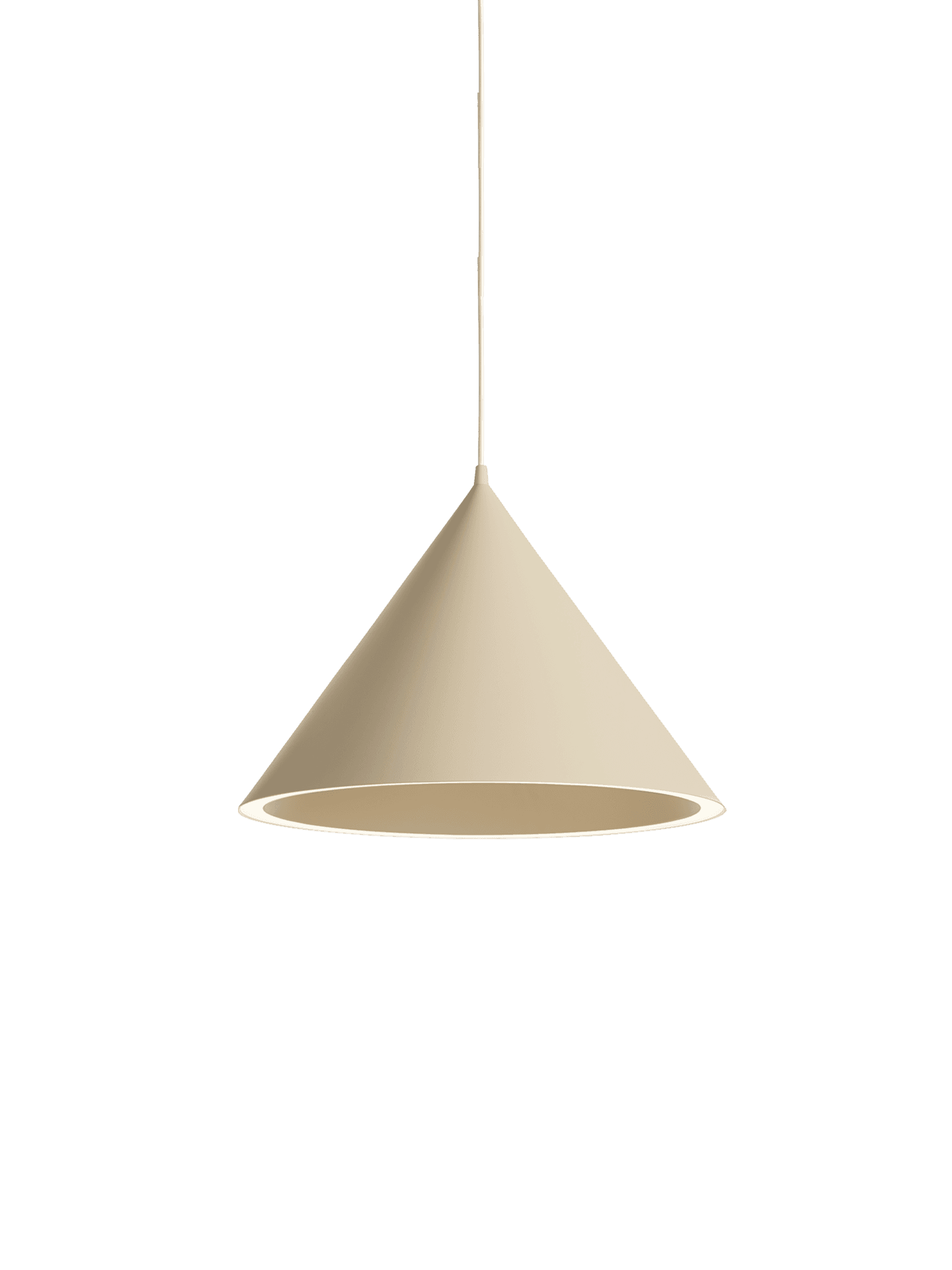 WOUD Annular pendant (Small) - Beige — фото 2