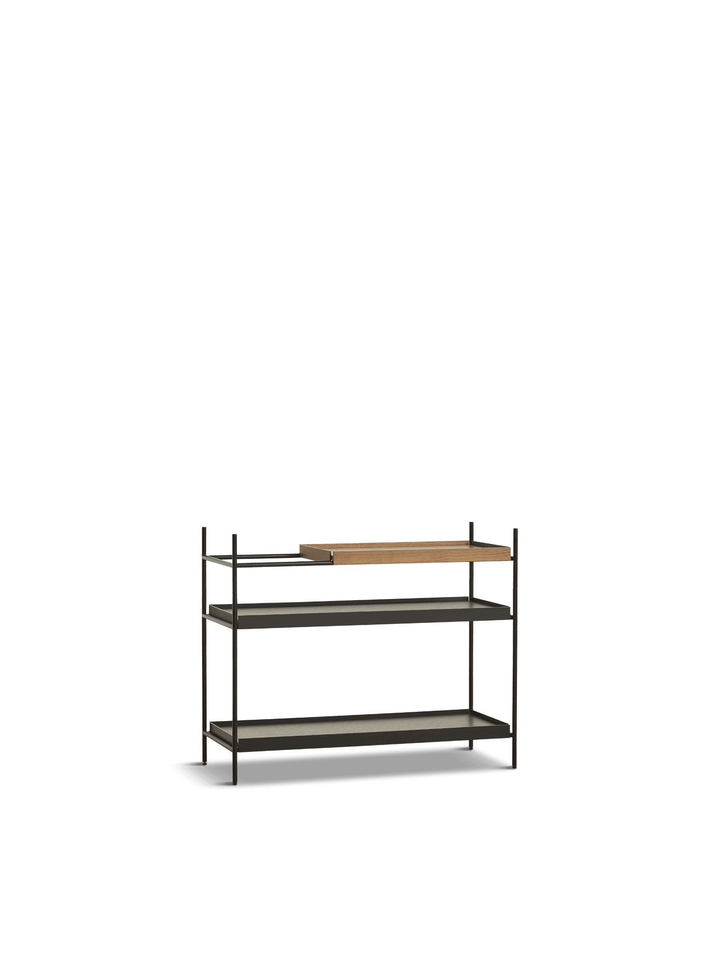 WOUD Tray Shelf (Low) - Walnut - Style 7 — фото 2
