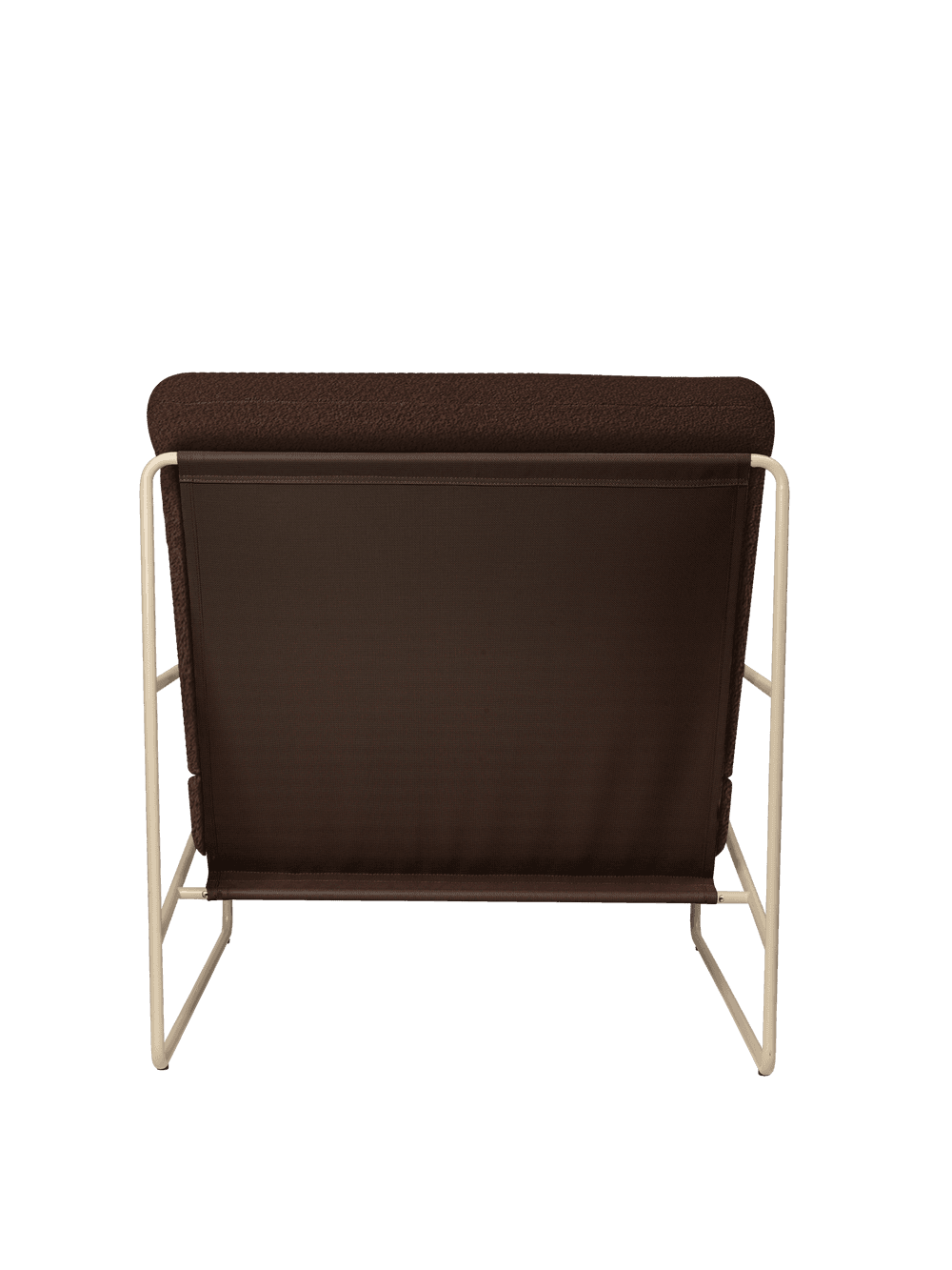 Ferm Living Desert 1-seater - Cashmere - Pure Bouclé - Chestnut — фото 5