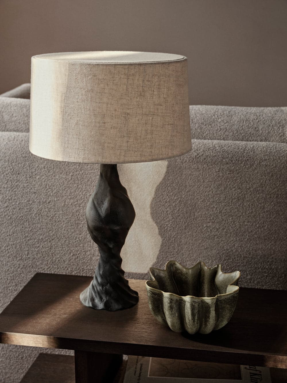 Ferm Living Moltan Lamp Base - Black — фото 4