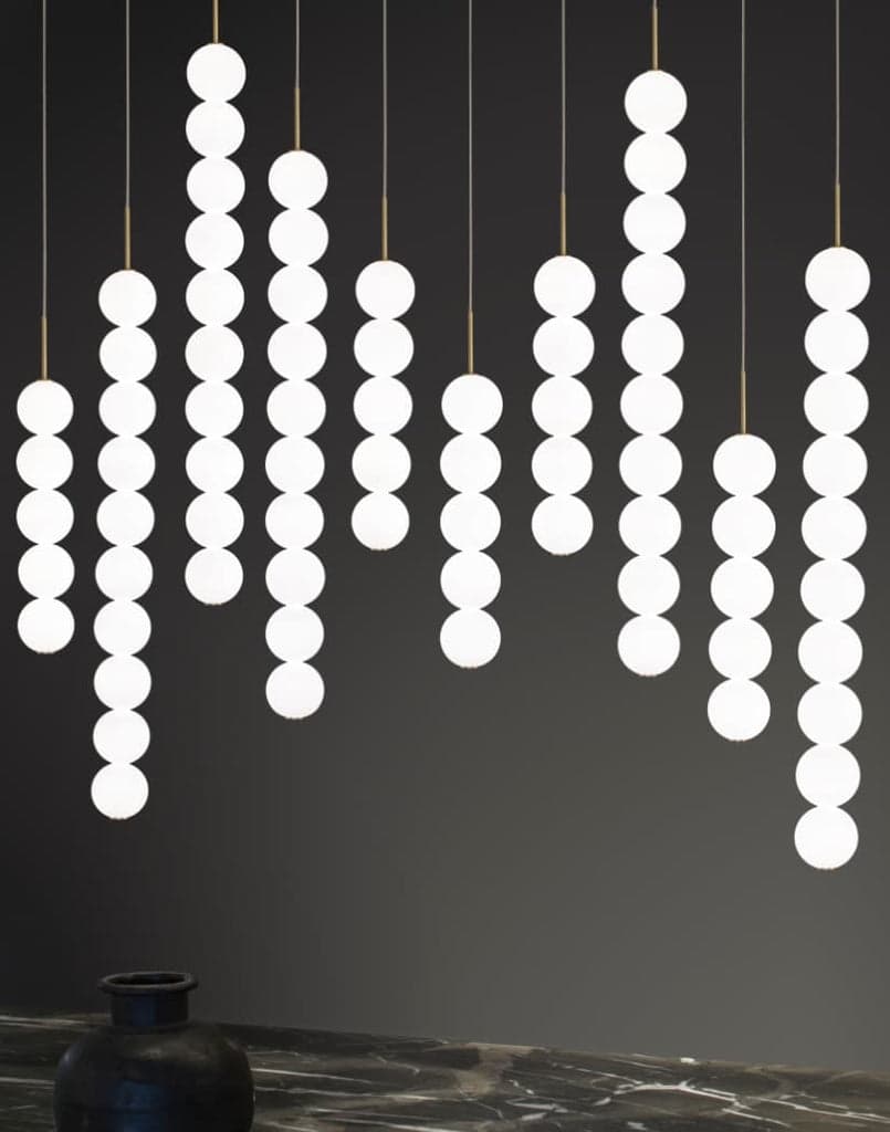 Terzani Abacus linear multi light pendant — фото 4