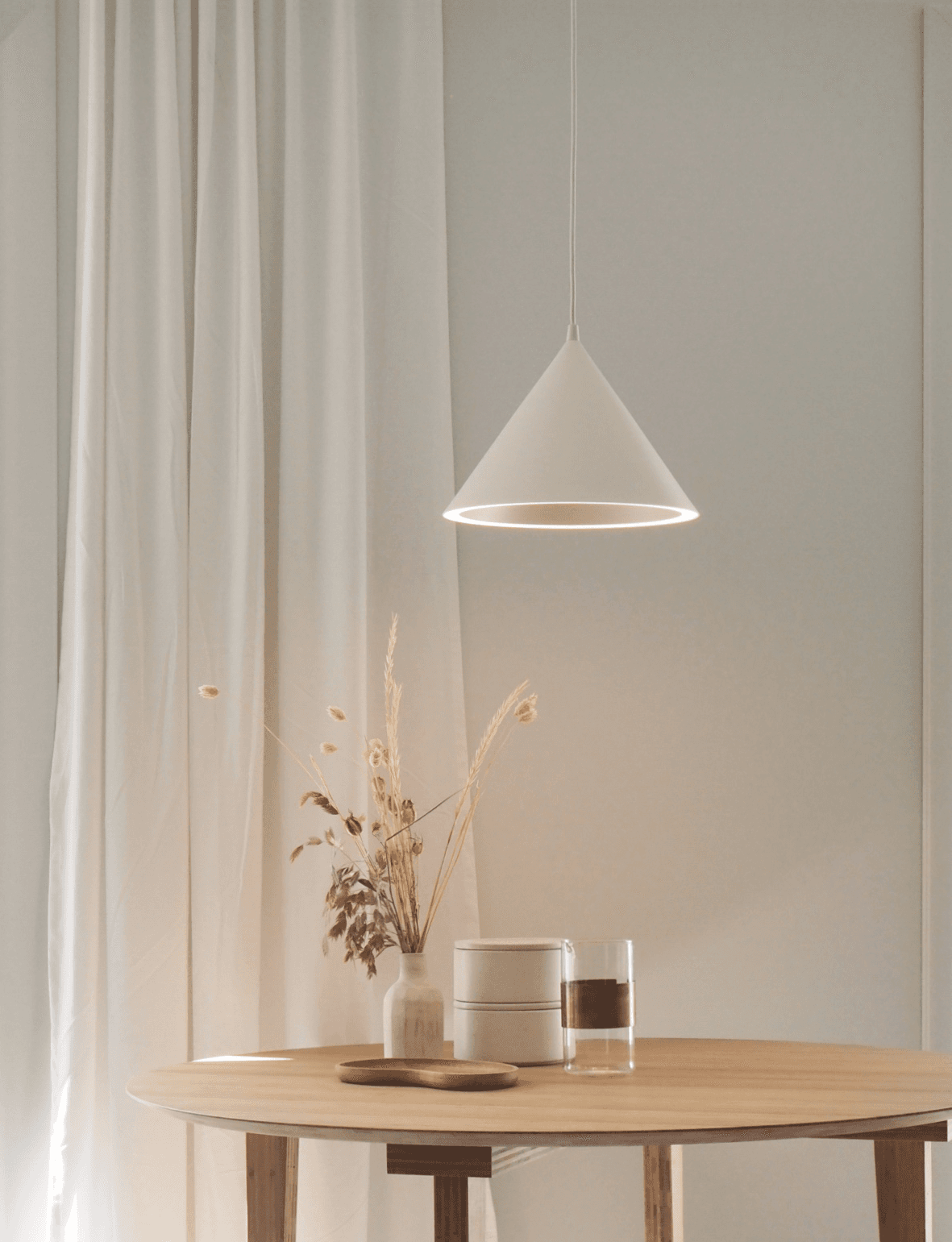 WOUD Annular pendant (Small) - White — фото 3