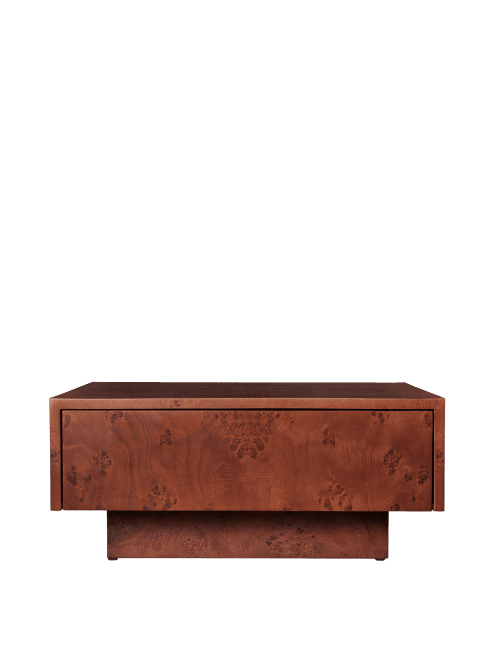 Ferm Living Burl Storage Coffee Table - Dark Stained Burl — фото 6