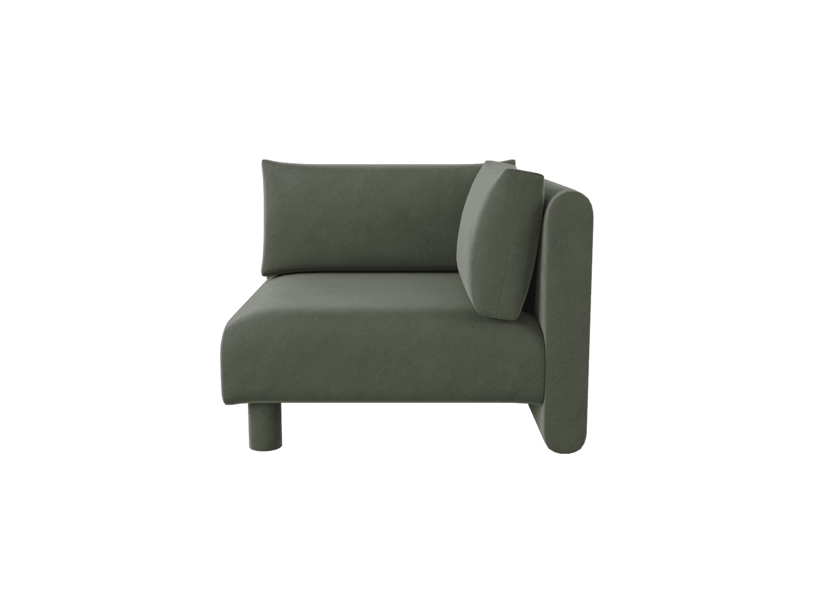 Ferm Living Dase Sofa Corner - Rich Velvet - Pine