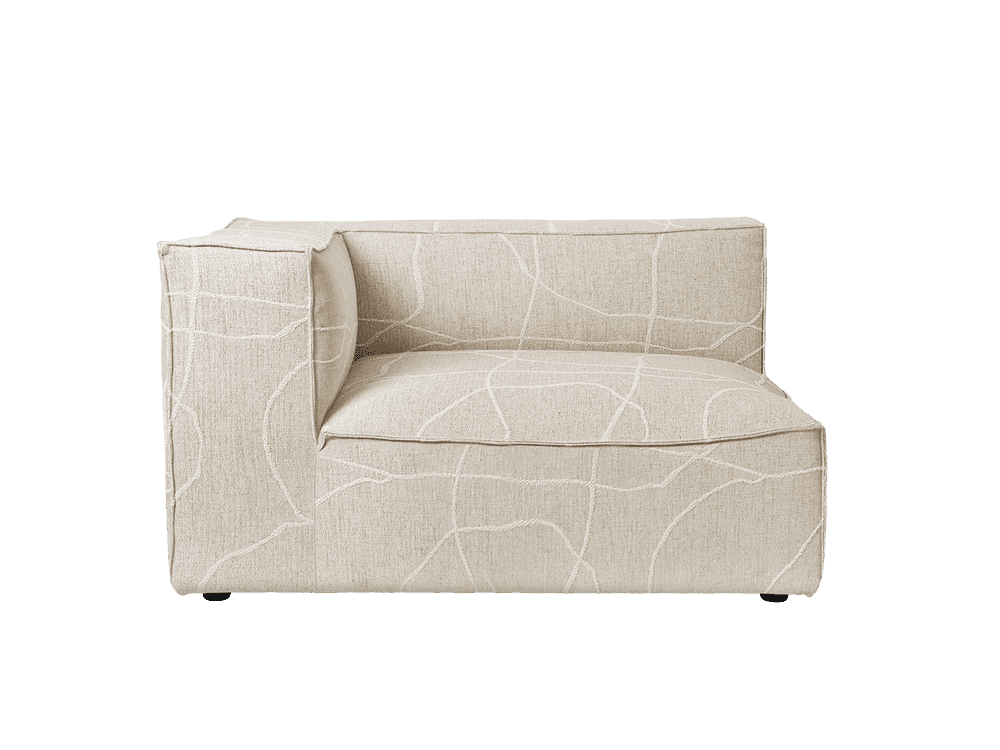 Ferm Living Catena Sofa Armrest Left L400 - Can Lis - Sand/Off-White — фото 2