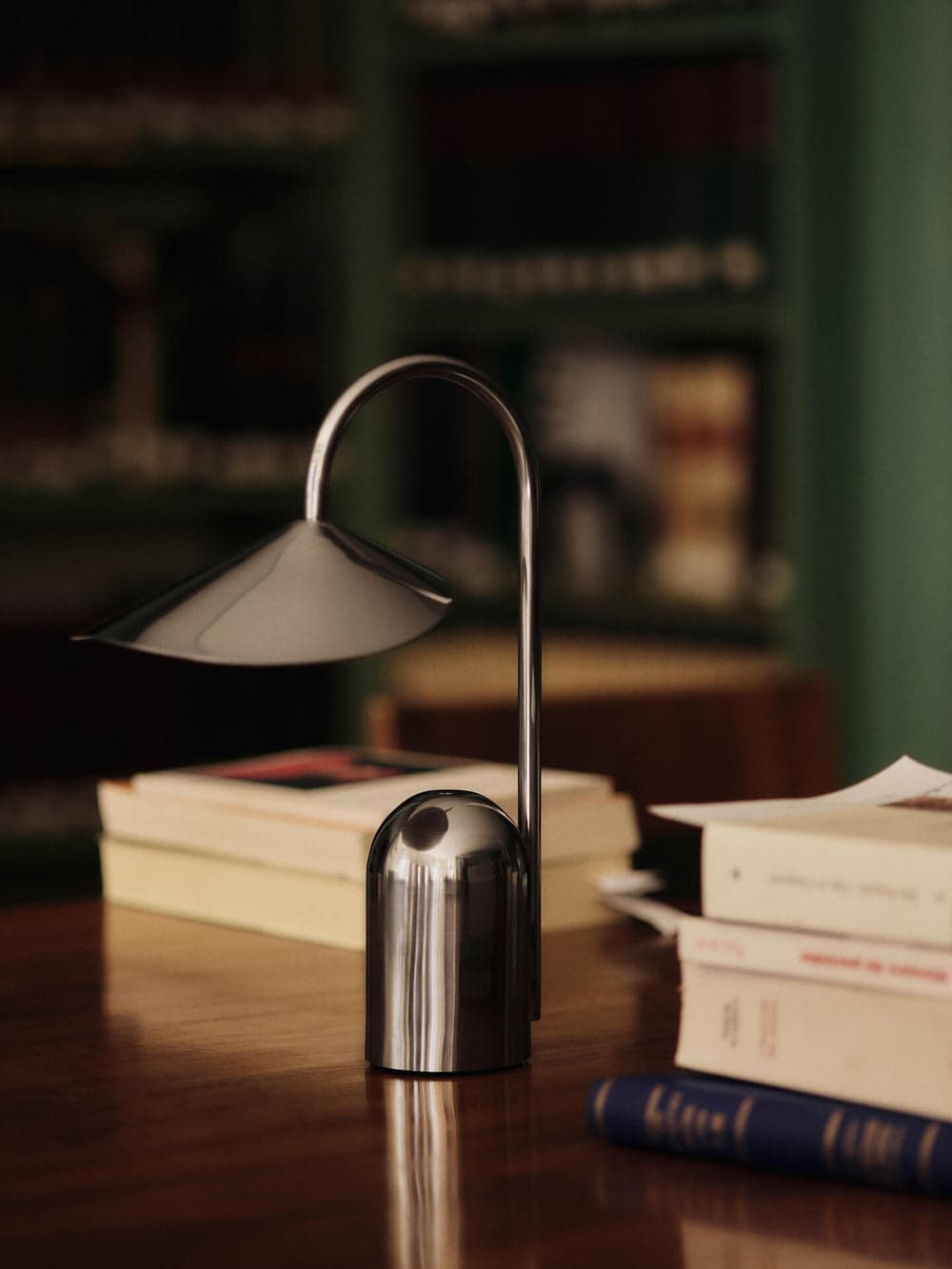 Ferm Living Arum Portable Lamp - Stainless Steel — фото 3