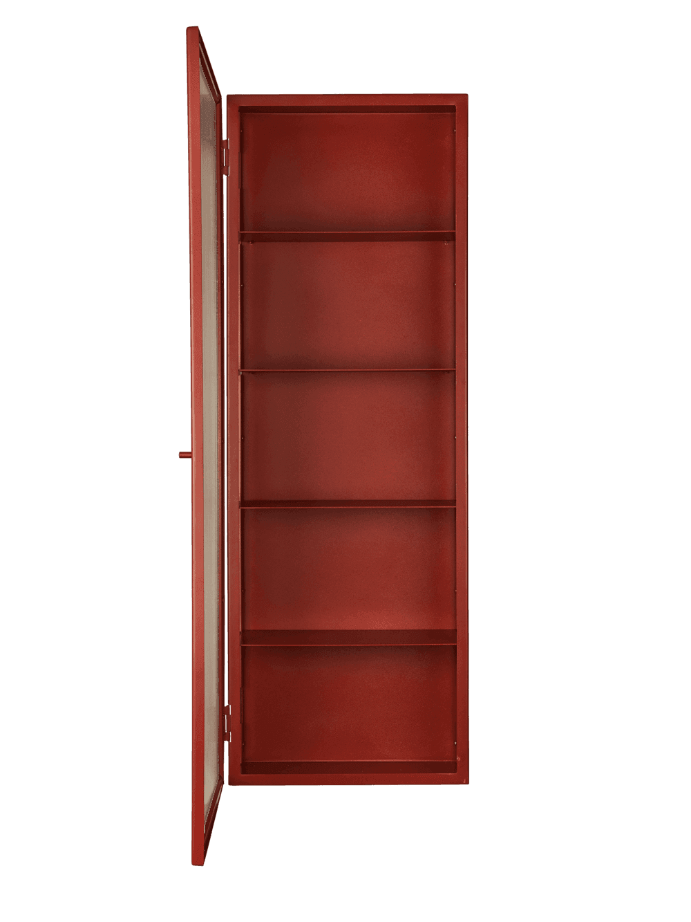 Ferm Living Haze Wall Cabinet - Tall - Oxide Red — фото 8
