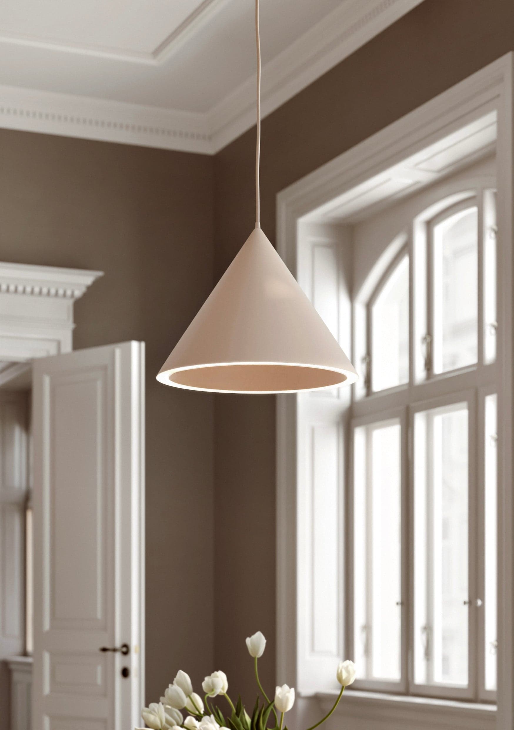 WOUD Annular pendant (Large) - Beige — фото 3