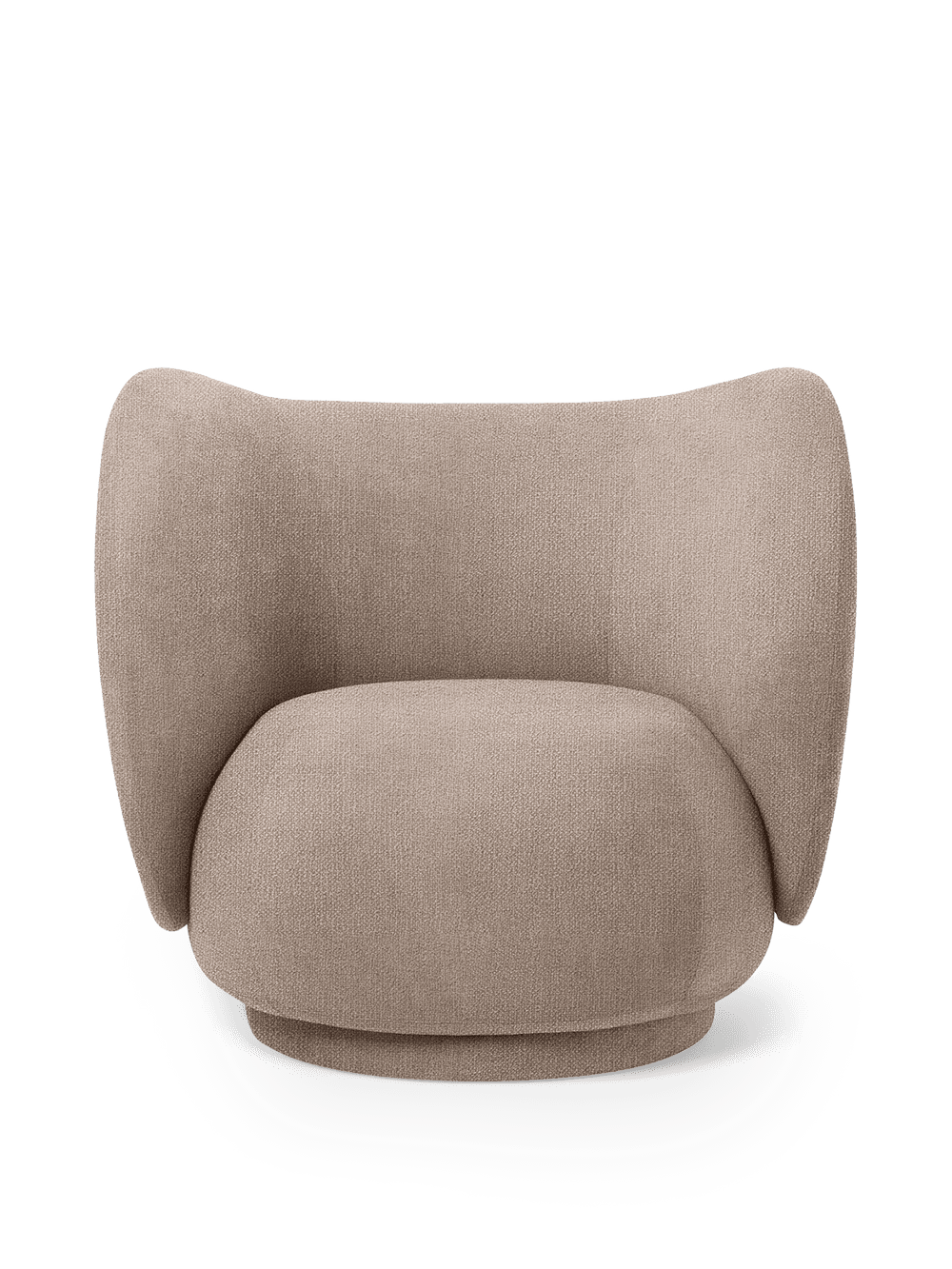 Ferm Living Rico Lounge Chair - Bouclé - Sand — фото 2