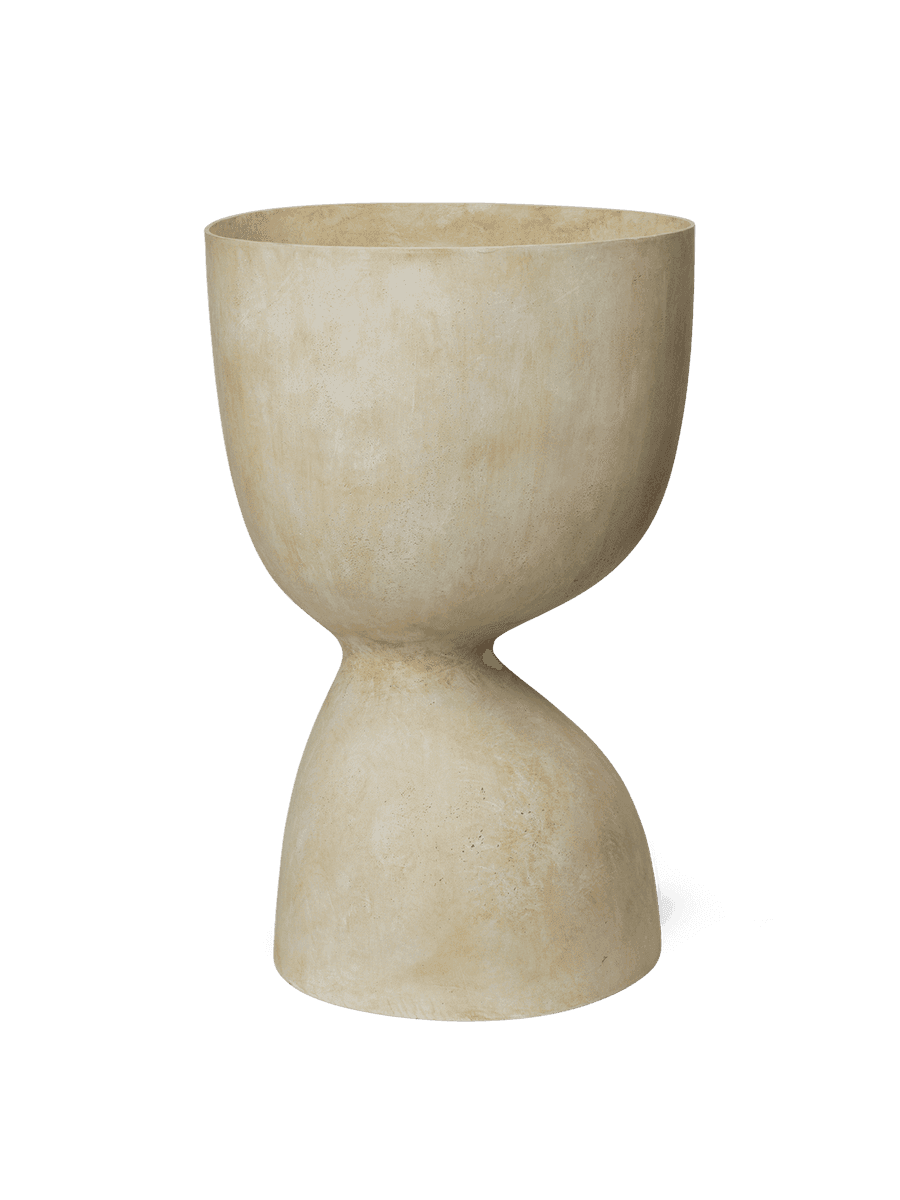 Ferm Living Evoke Pot - Tall - Warm Sand