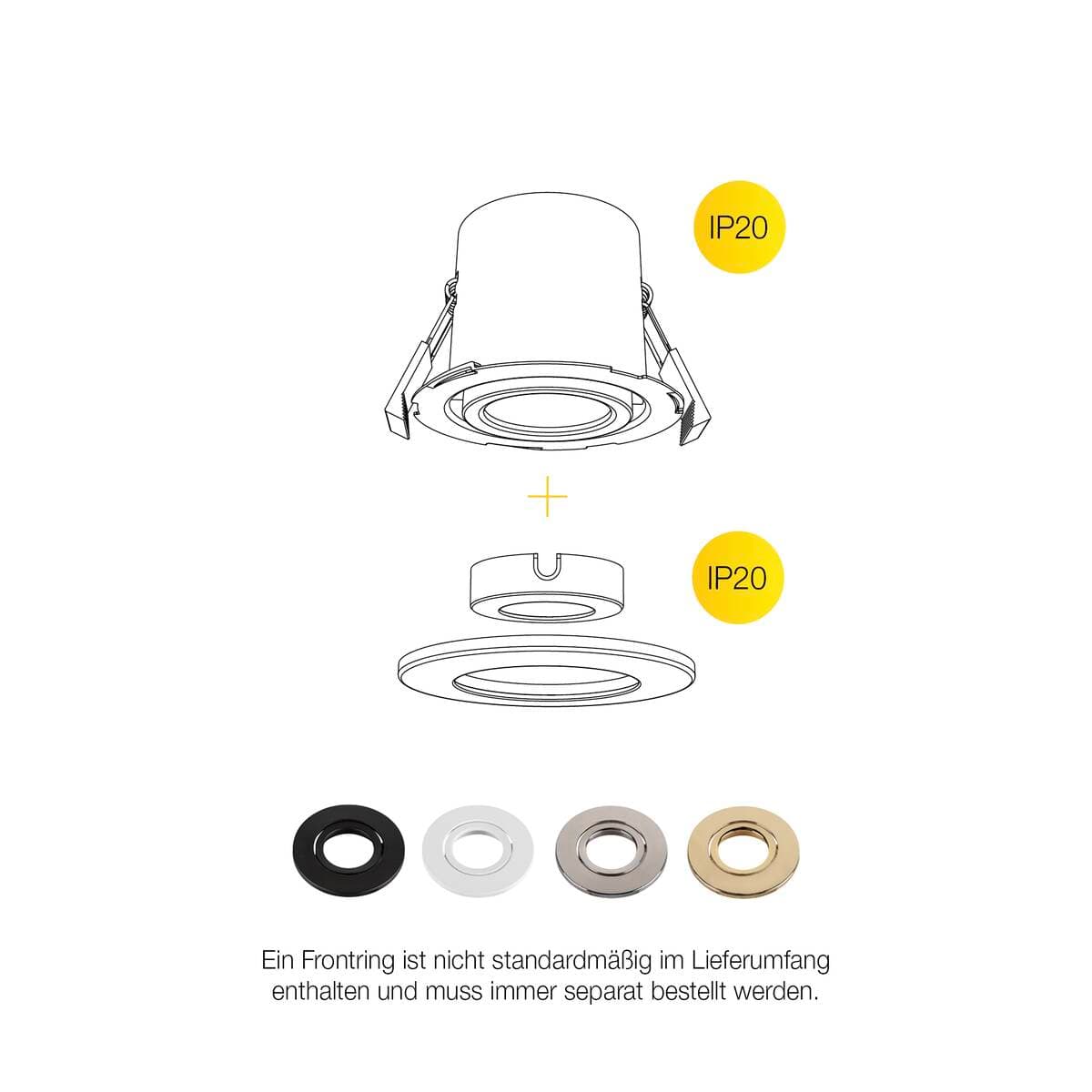SLV UNIVERSAL DOWNLIGHT MOVE PHASE Einbauleuchte — фото 47