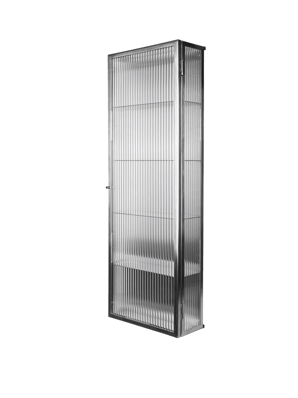Ferm Living Haze Wall Cabinet - Tall - Brushed Stainless Steel — фото 7