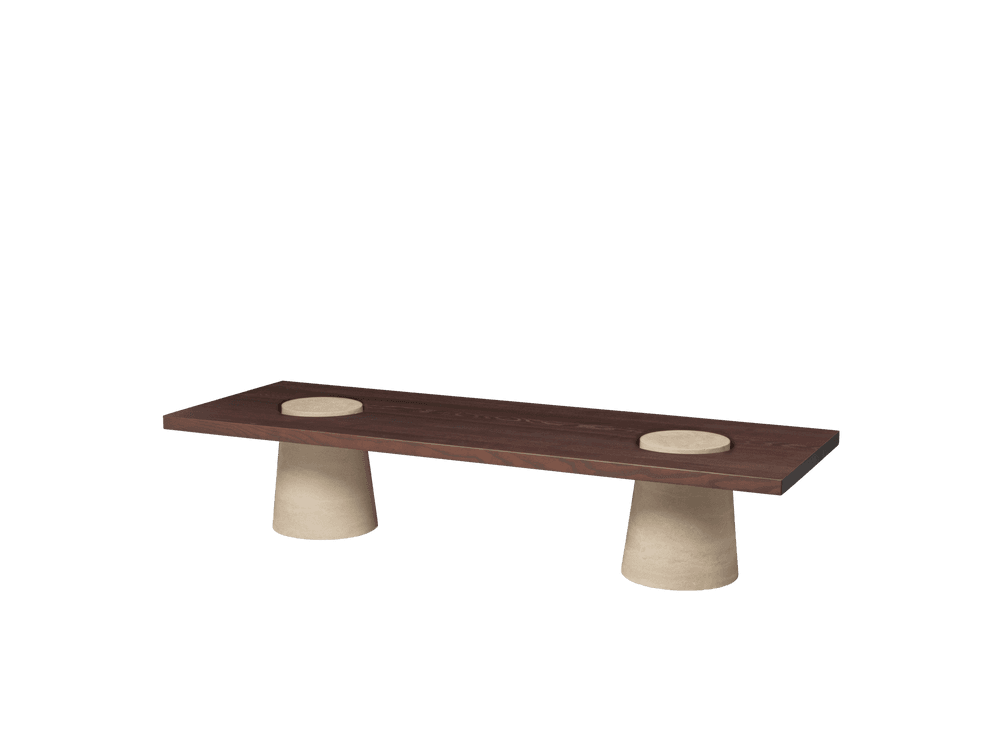 Ferm Living Grova Coffee Table - Travertine — фото 6
