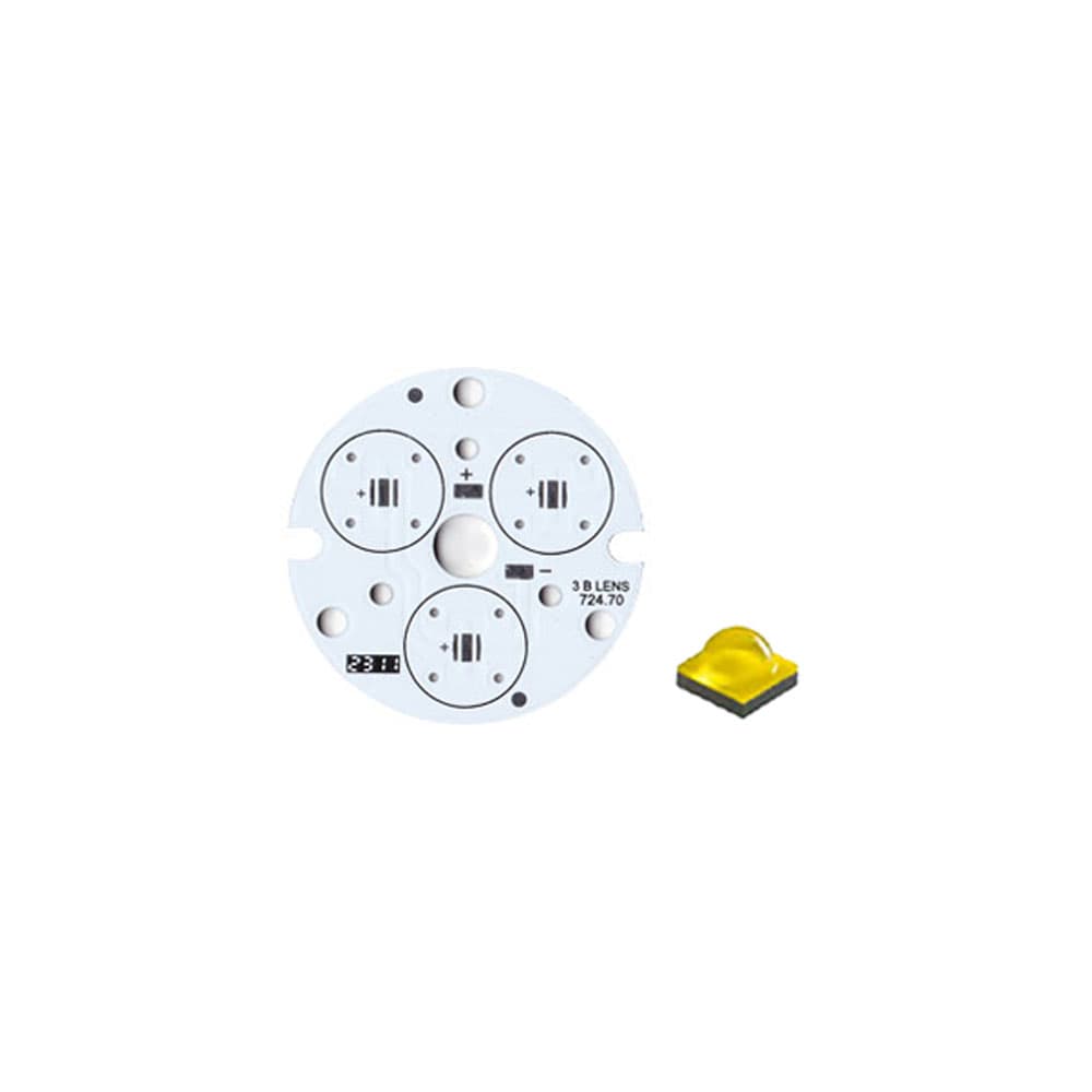 Arlight — Плата D44-3XP CREE (3X LED, 724-70) (Turlens, -) 013791
