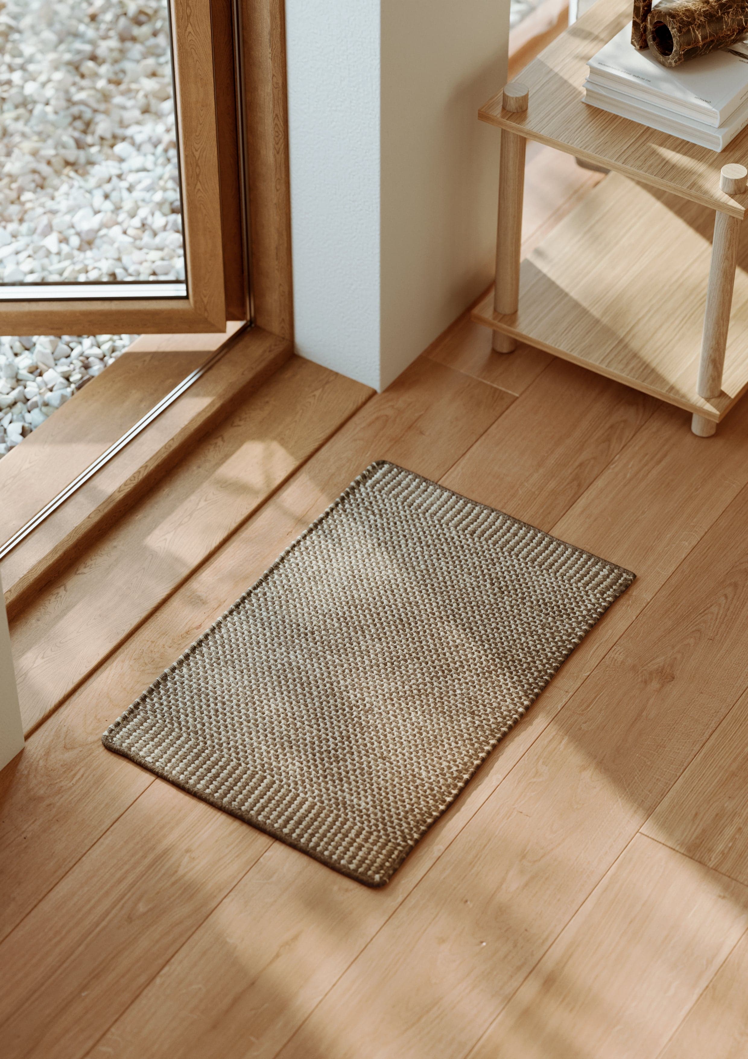 WOUD Rombo mat (40 X 60) - Brown — фото 3