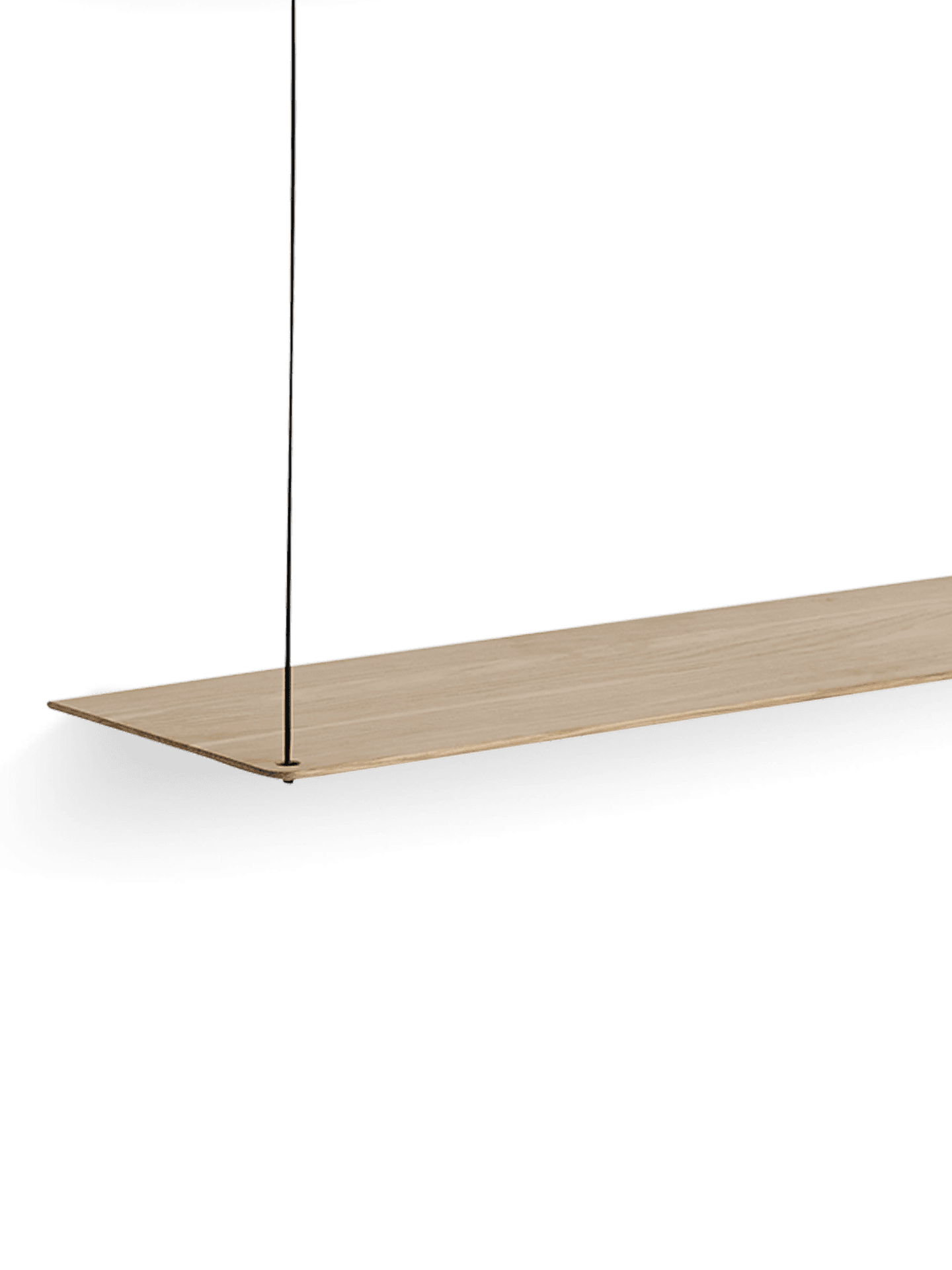 WOUD Stedge shelf (60 cm) - White pigmented oak (3 shelves) — фото 3