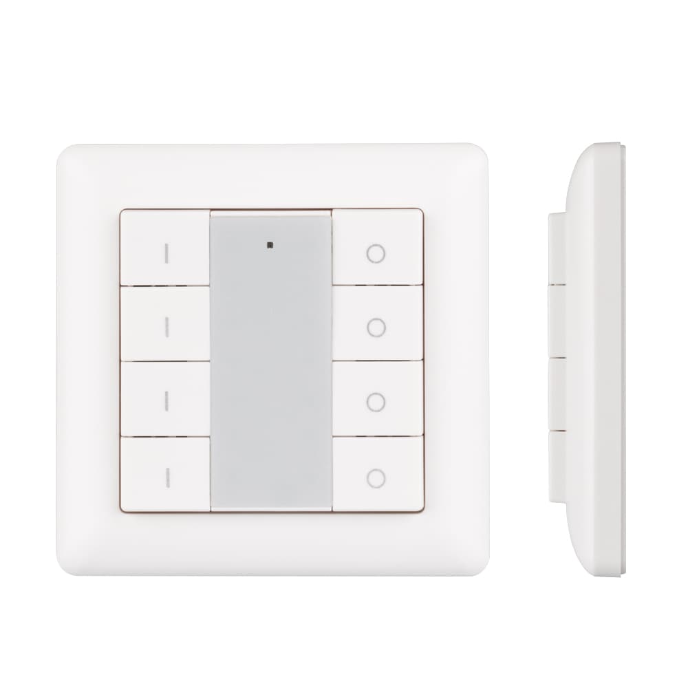 Панель Knob SR-KN9550K8-UP White (KNX, DIM) (Arlight, IP20 Пластик, 3 года) 021370 — фото 2