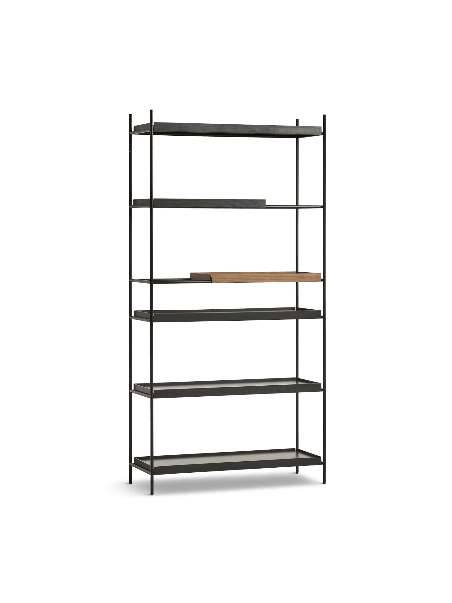 WOUD Tray Shelf (High) - Walnut - Style 21 — фото 2